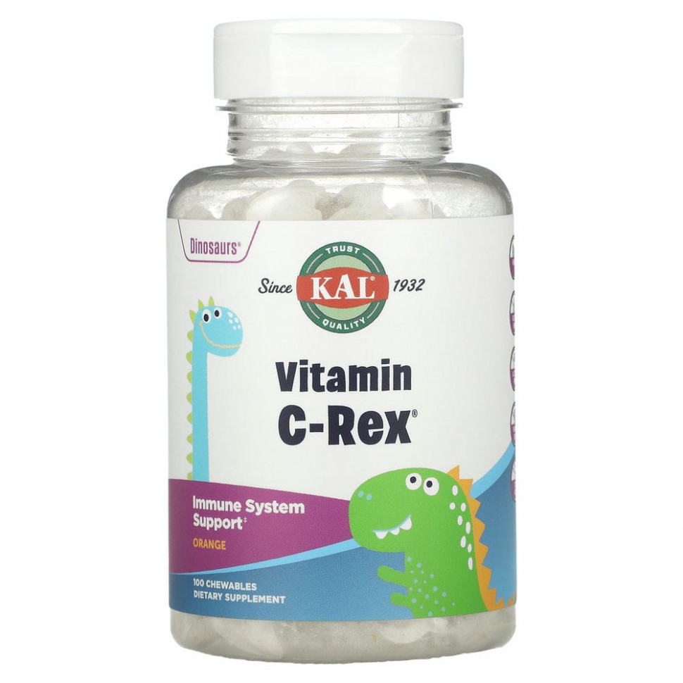 KAL, Dinosaurs,Vitamin C-Rex,  ,   , 100      , -, 