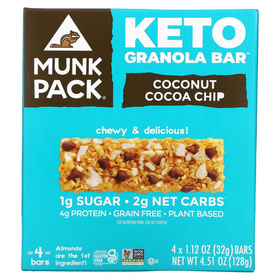 Munk Pack, Keto Granola,   -, 4 , 32  (1,12 )    , -, 