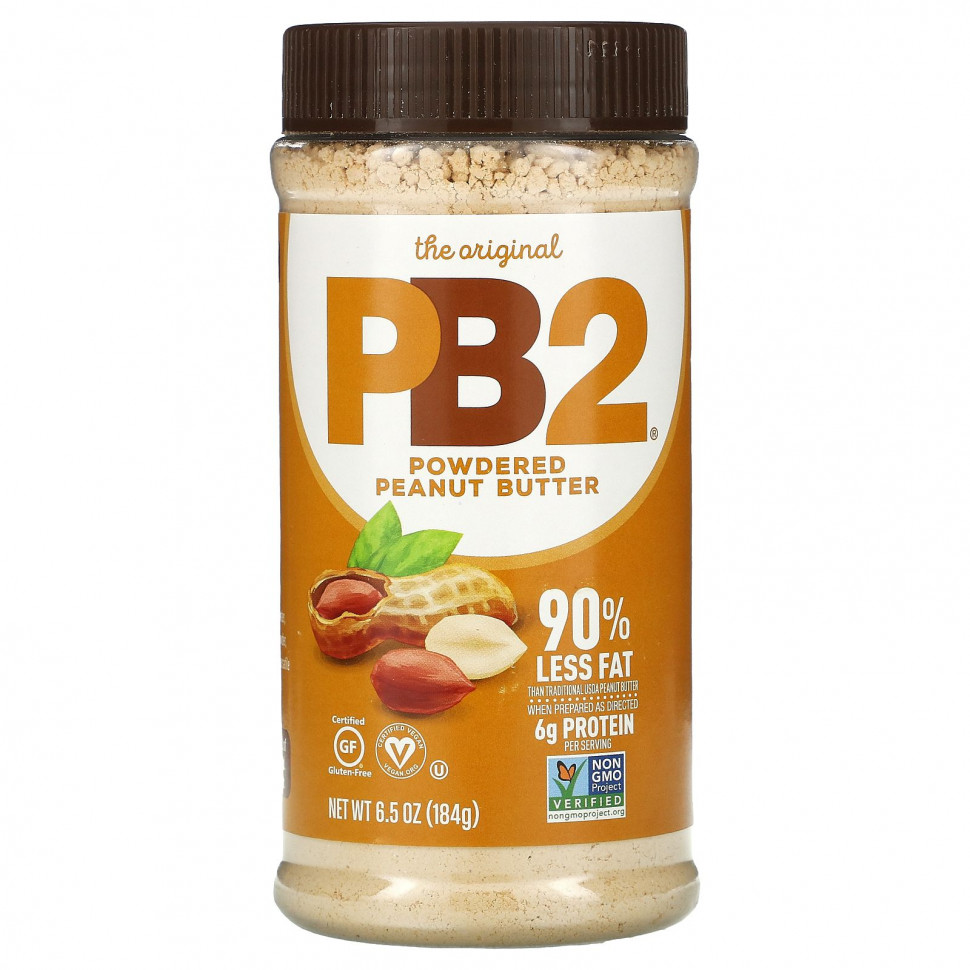���������� PB2 Foods, PB2, ���������� ����� � �������, 6,5 ����� (184 �)  Iherb (������)