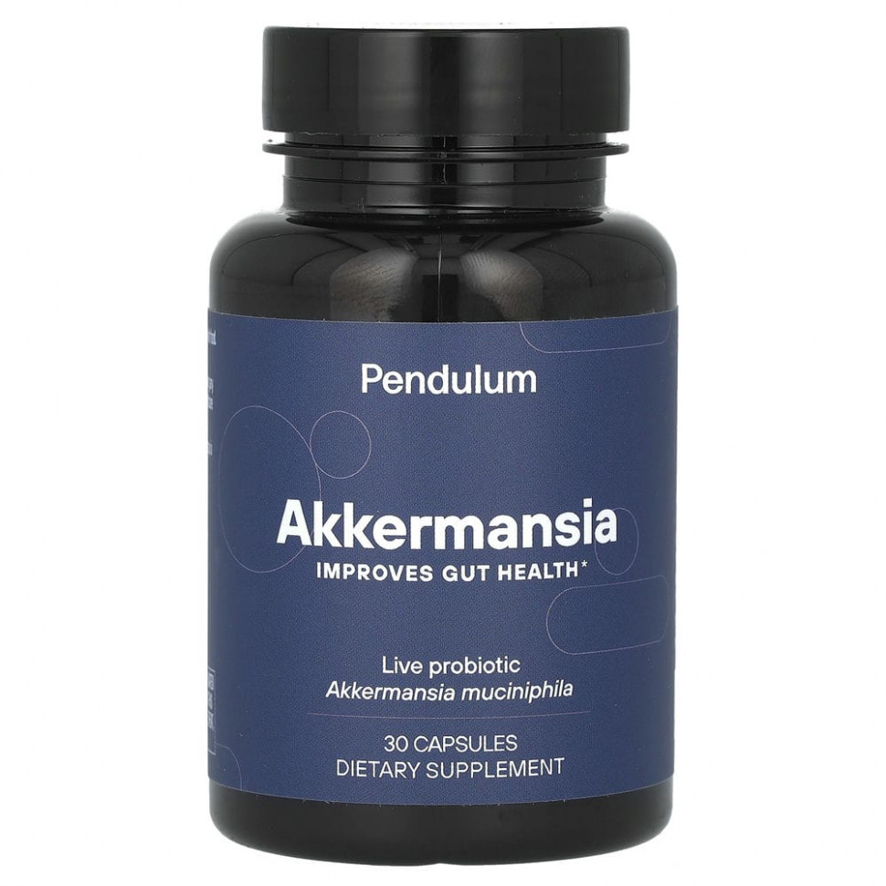 Pendulum, Akkermansia`` 30     , -, 