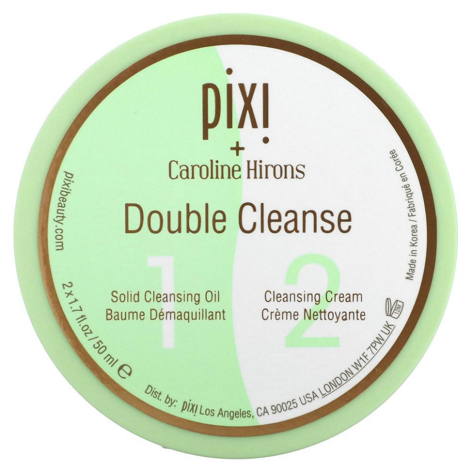 Pixi Beauty, Double Cleanse 2-in-1, 1.69 fl oz (50 ml) Each    , -, 