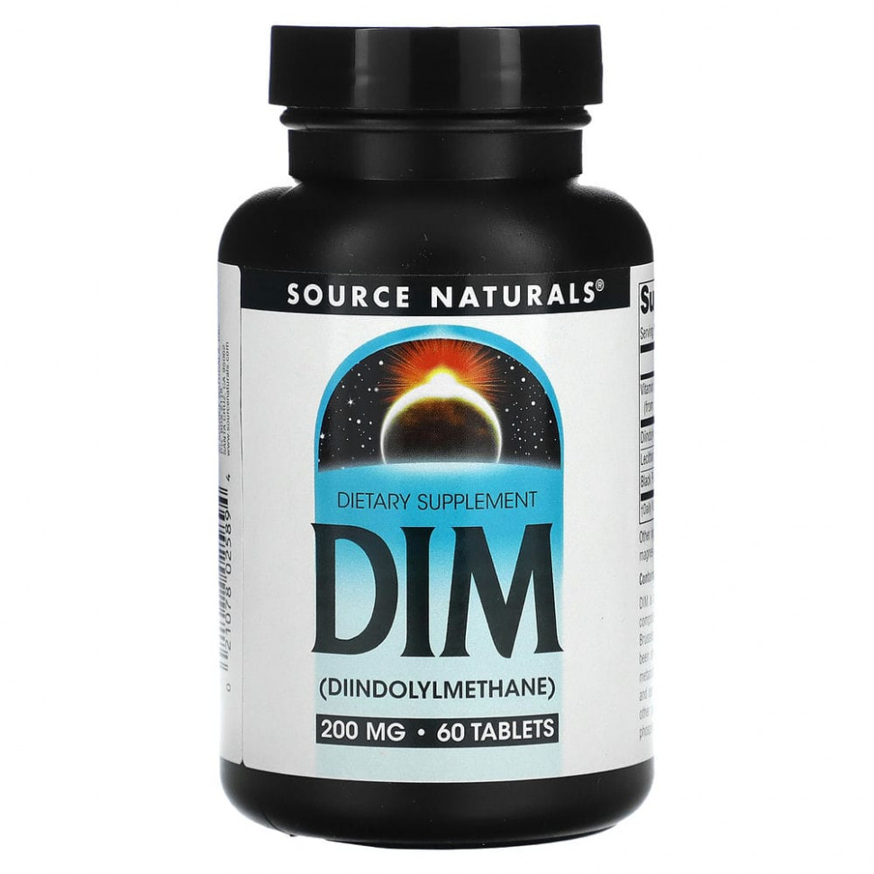 Source Naturals, DIM (), 200 , 60     , -, 