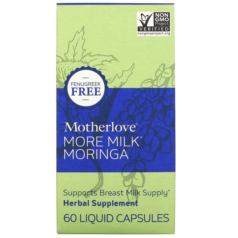 Motherlove, More Milk Moringa, 60      , -, 