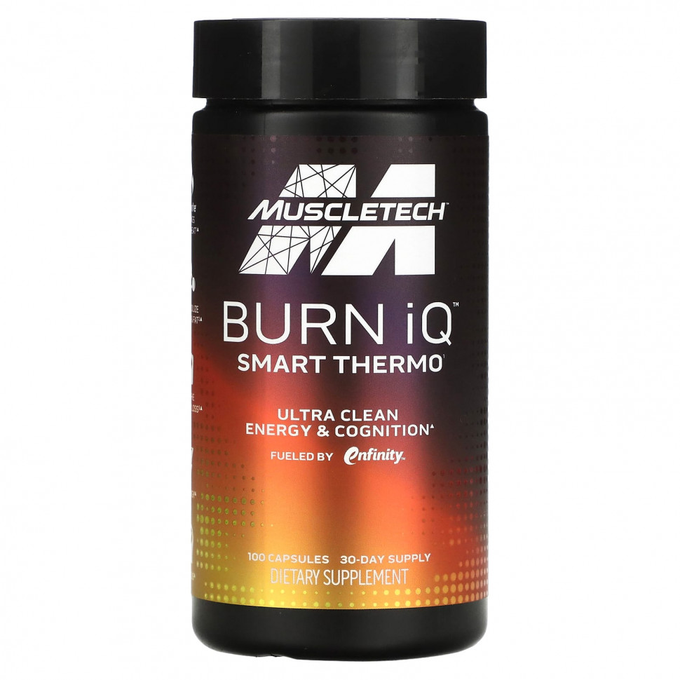 MuscleTech, Burn iQ, Smart Thermo`` 100     , -, 