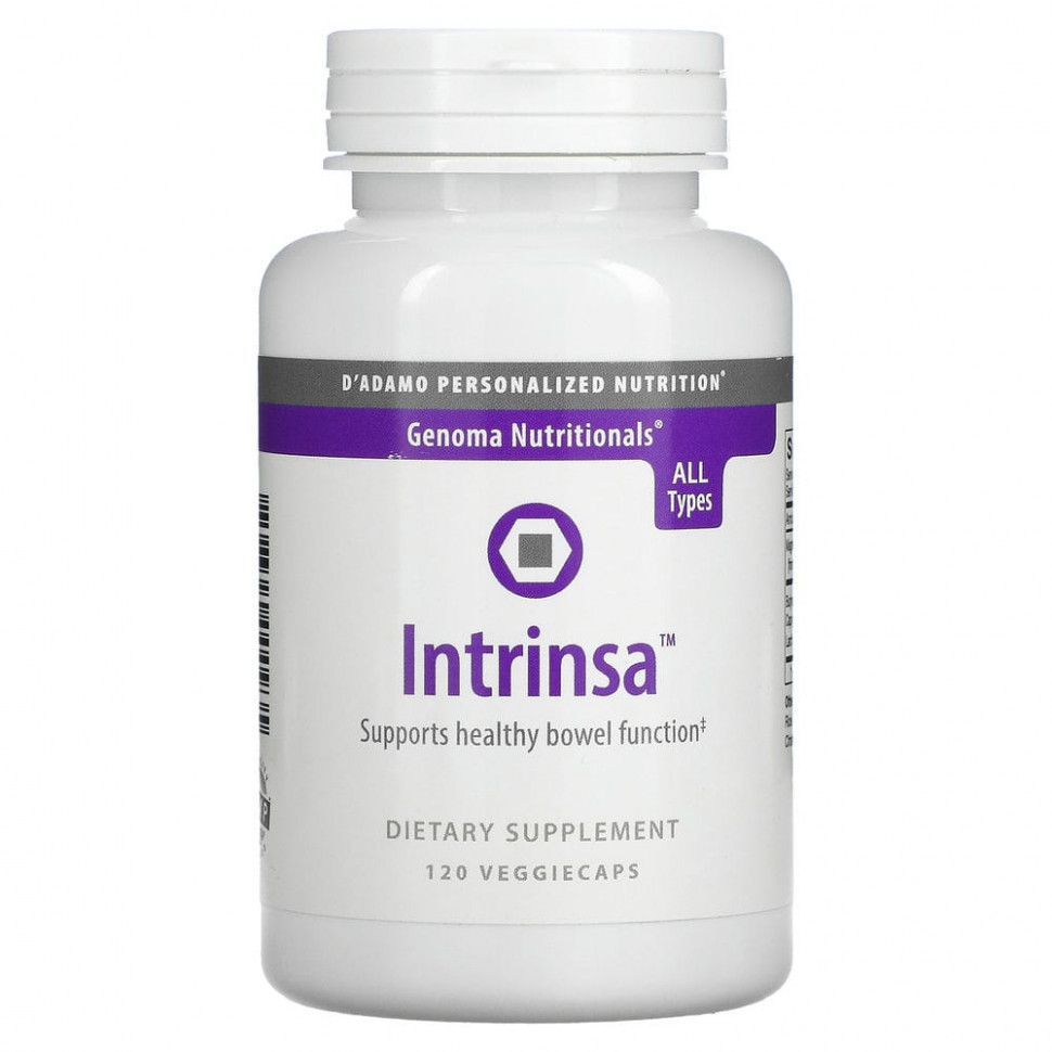 D'adamo, Genoma Nutritionals, Intrinsa,   , 120      , -, 