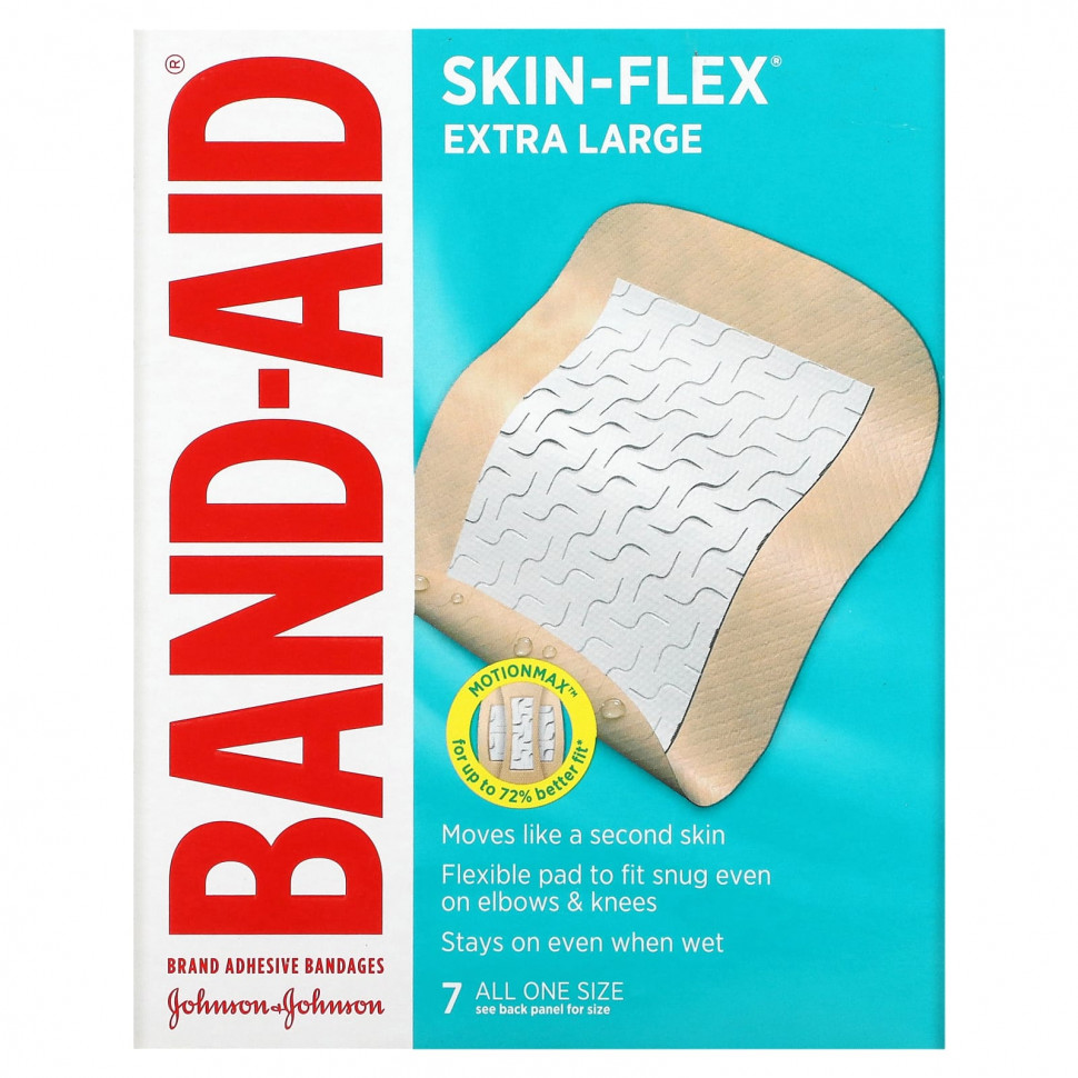  Band Aid,  , Skin-Flex,  , 7   Iherb ()