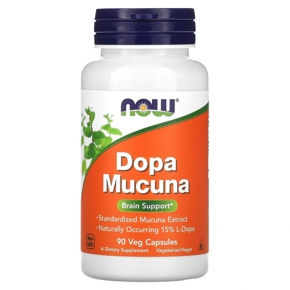 NOW Foods, Dopa Mucuna, 90      , -, 