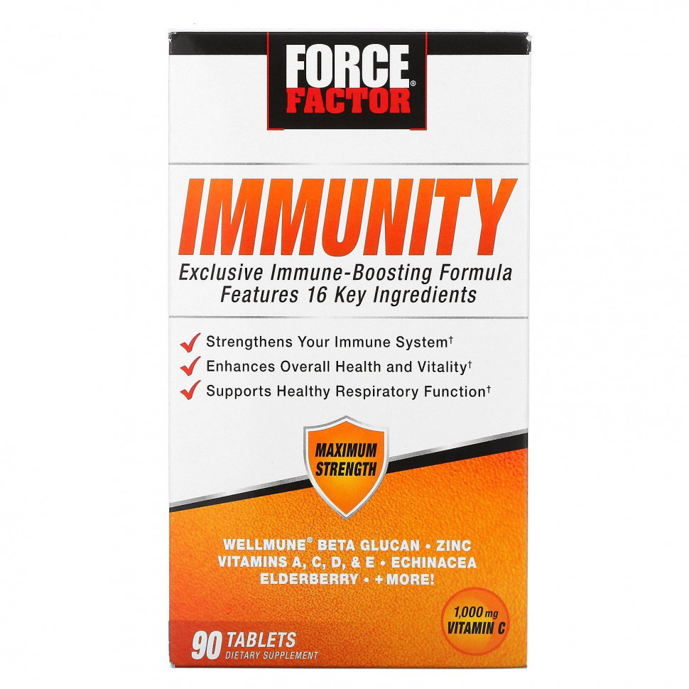 Force Factor, Immunity,    , 1000 , 90     , -, 