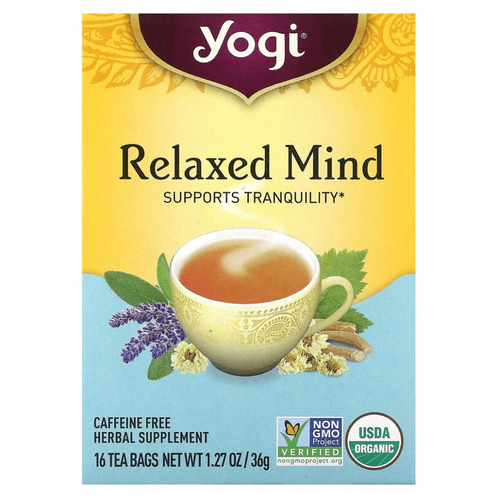 Yogi Tea, Relaxed Mind,   , 16  , 32  (1,12 )    , -, 