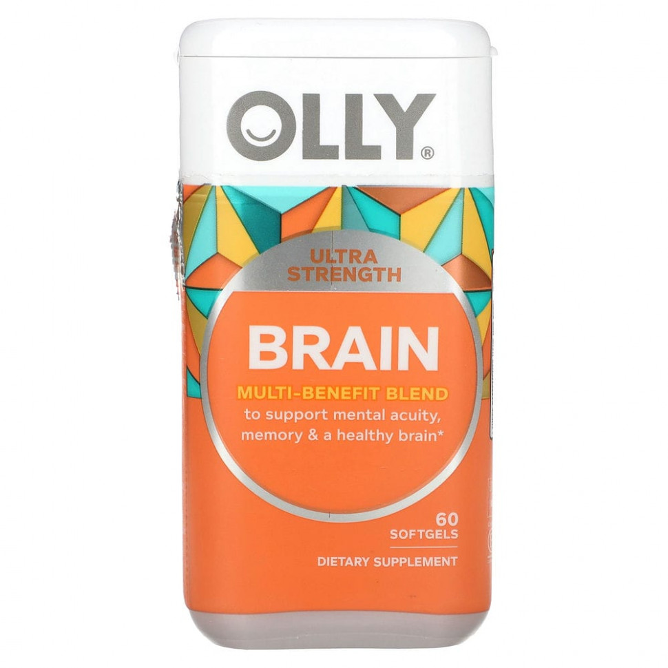 OLLY, Ultra Strength Brain, 60      , -, 