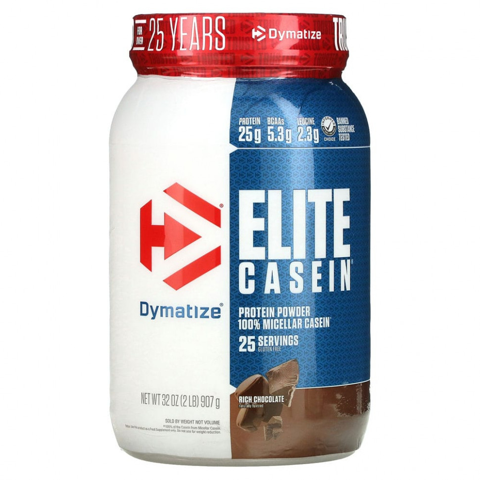  Dymatize Nutrition, Elite Casein,      , 907  (2 )  Iherb ()