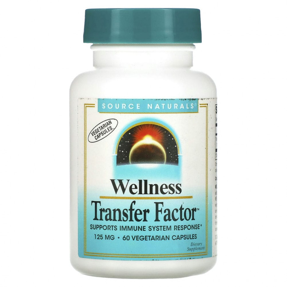 Source Naturals, Wellness Transfer Factor, 125 , 60      , -, 