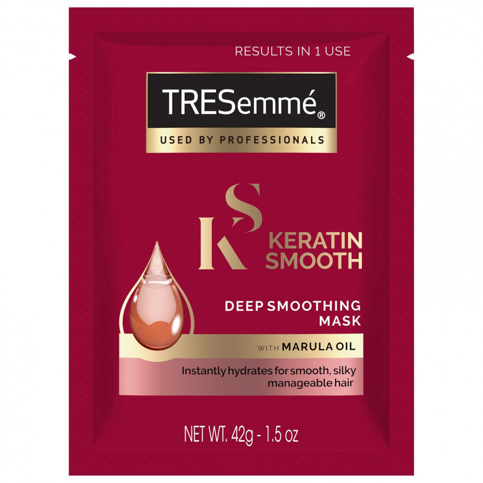 ���������� Tresemme, Keratin Smooth, ����� ��� ��������� �������������, 42 � (1,5 �����)  Iherb (������)