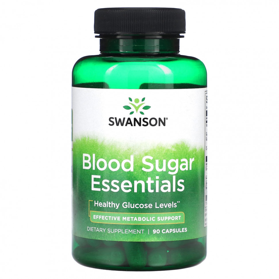 Swanson, Blood Sugar Essentials, 90     , -, 