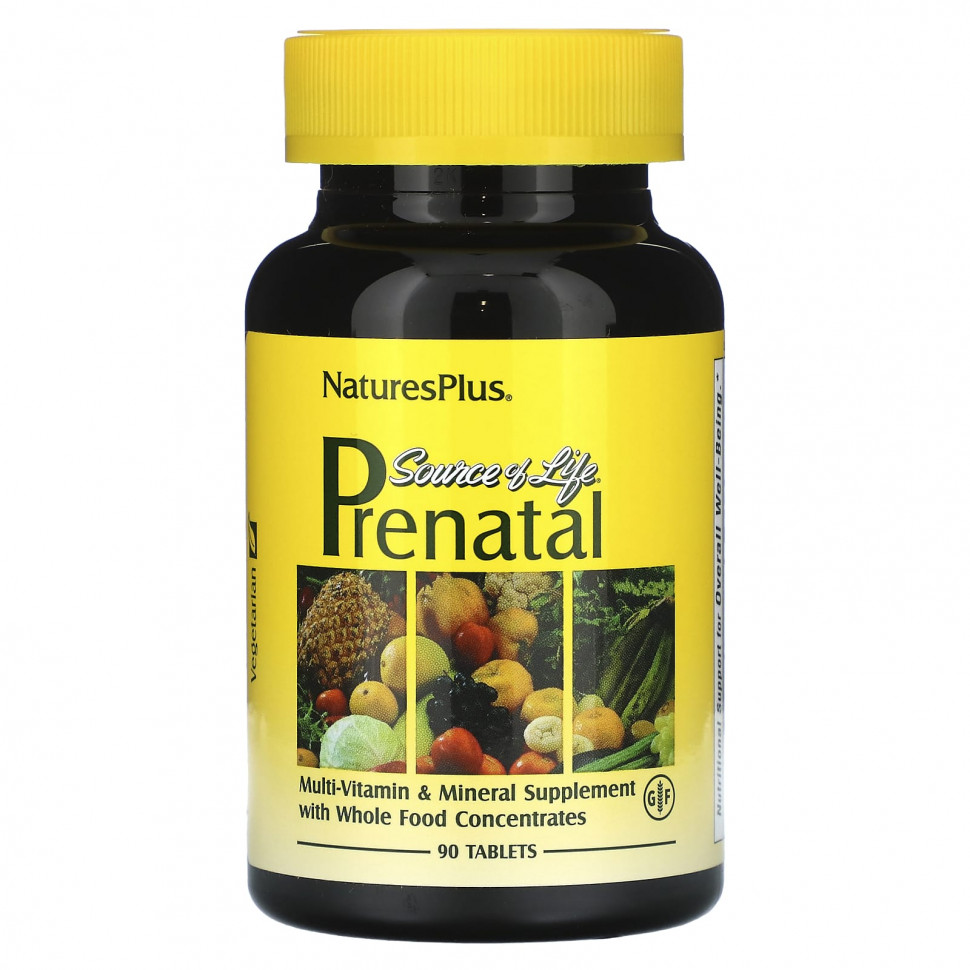 NaturesPlus, Source of Life Prental`` 90     , -, 