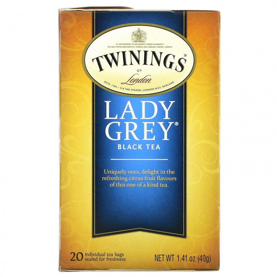 Twinings,   Lady Grey, 20  , 40  (1,41 )    , -, 