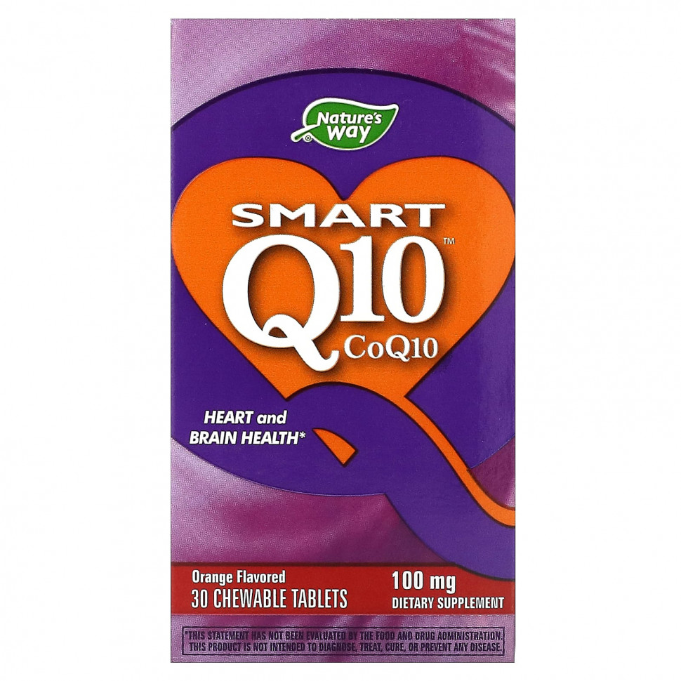 Nature's Way, Smart Q10, , 100 , 30      , -, 