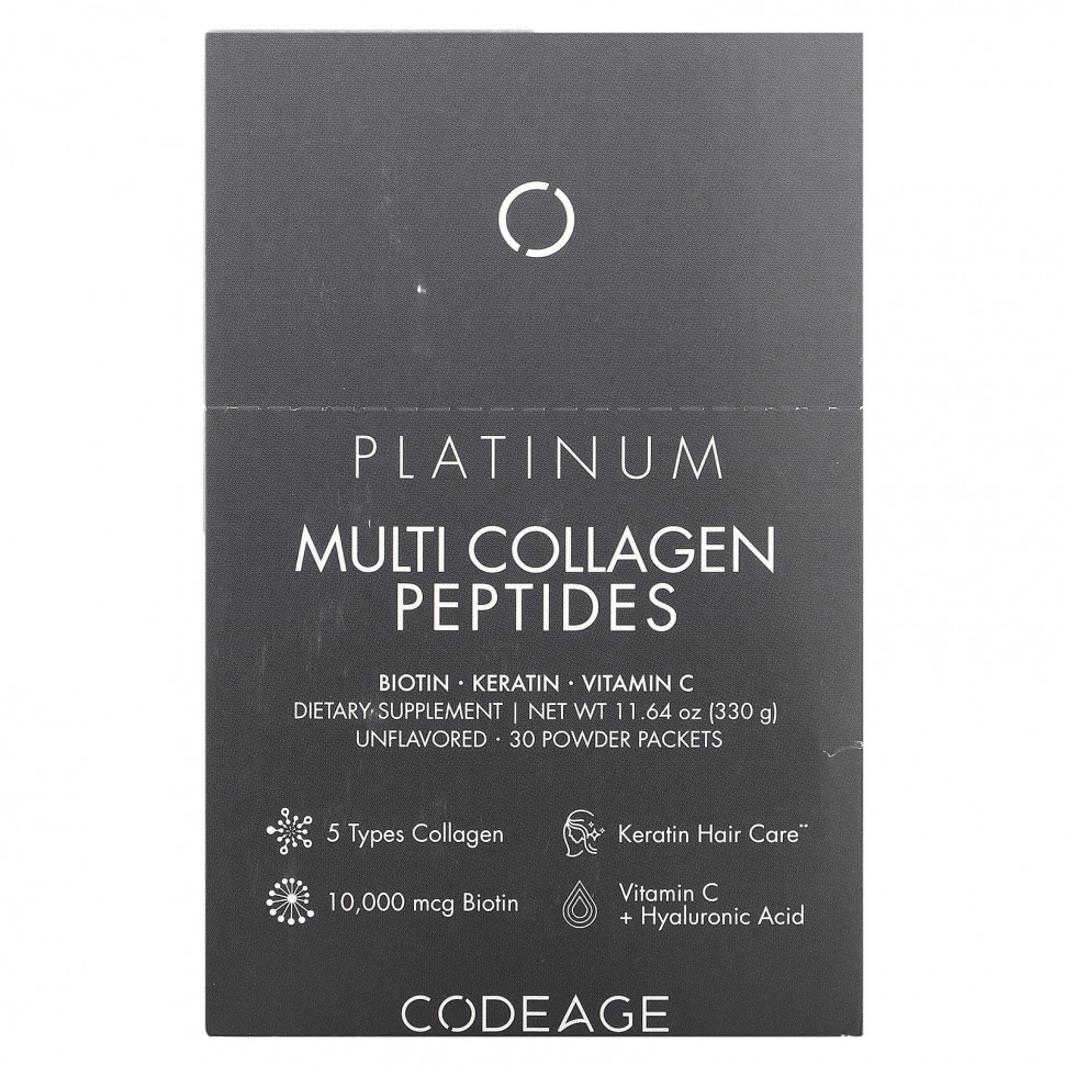 Codeage, Platinum Multi Collagen Peptides,  , 30   11  (0,38 )    , -, 