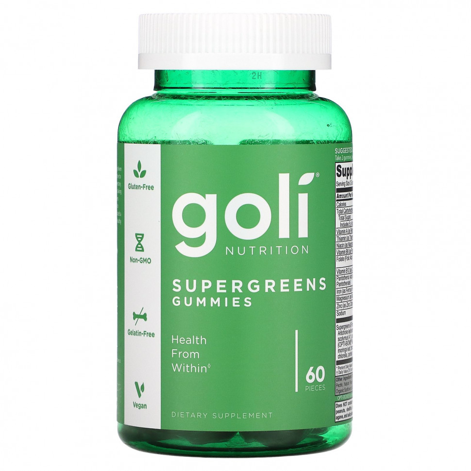 Goli Nutrition,   Supergreens, 60 .    , -, 