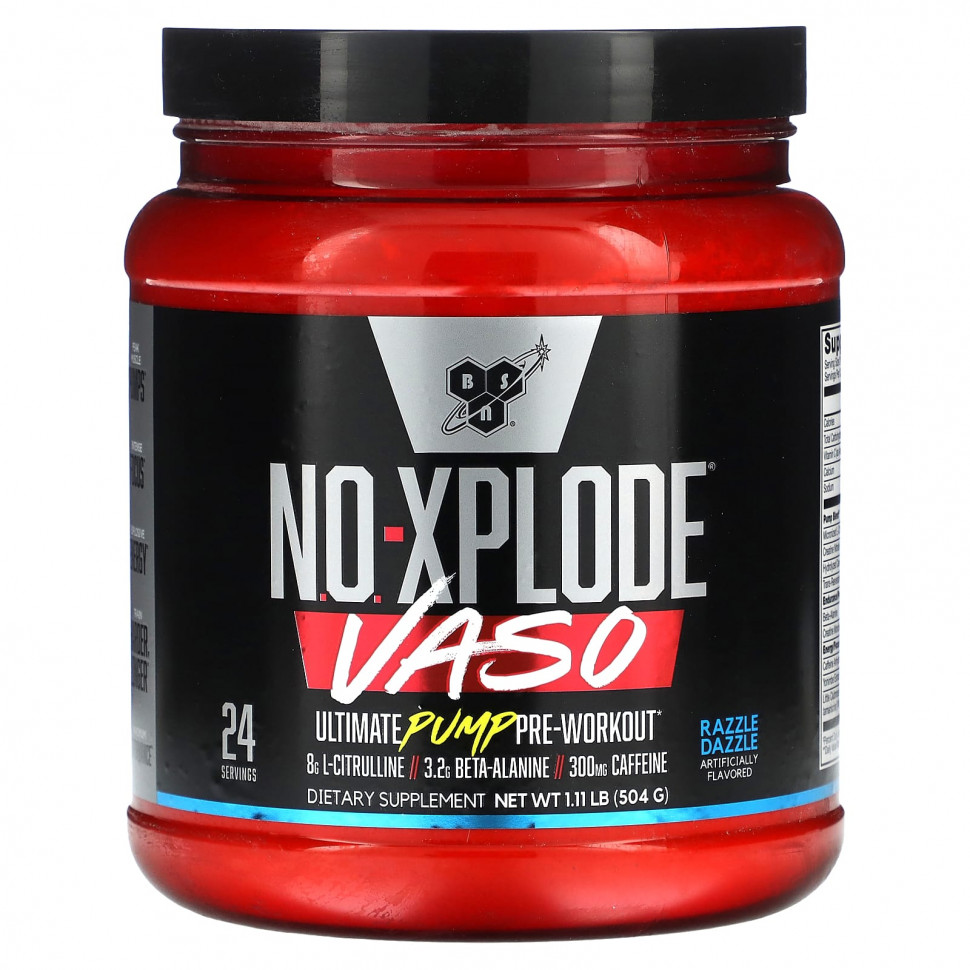 BSN, No-Xplode VASO, Ultimate Pump  , Razzle Dazzle, 504  (1,11 )    , -, 