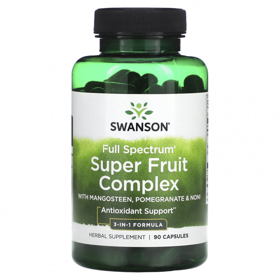 ���������� Swanson, Full Spectrum Super Fruit Complex, 90 ������  Iherb (������)