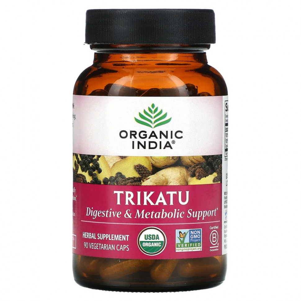 Organic India, Trikatu, 90      , -, 