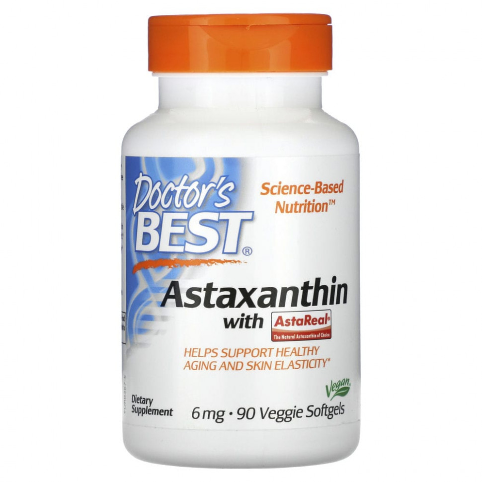 Doctor's Best,   AstaReal, 6 , 90      , -, 