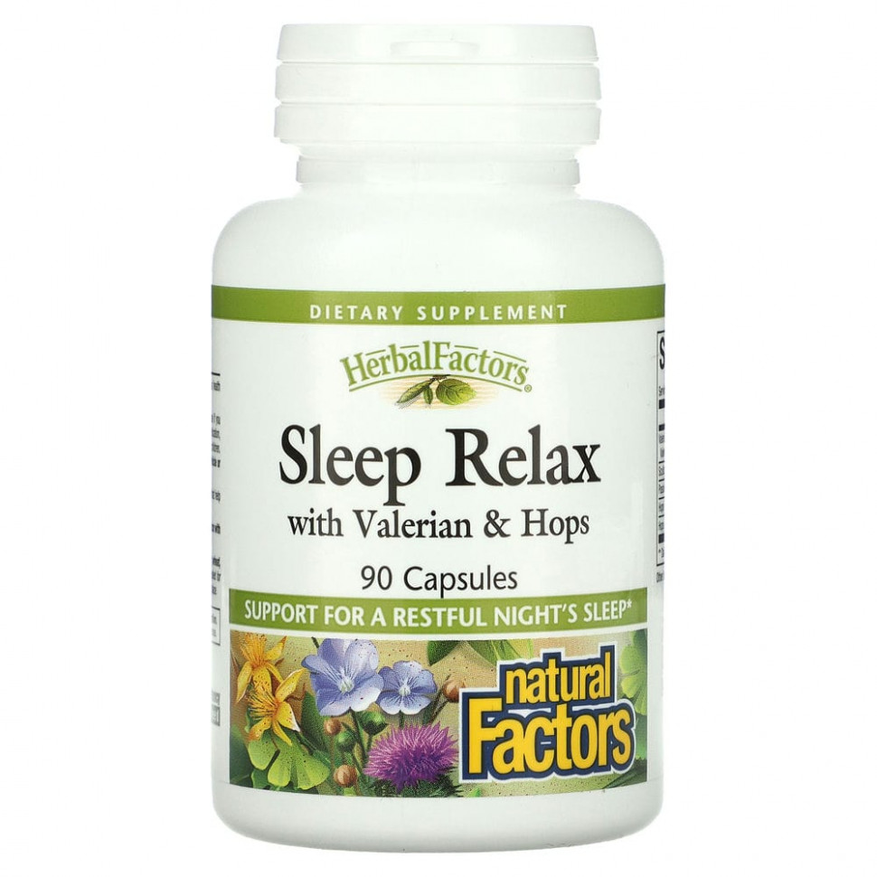 Natural Factors, Sleep Relax,    , 90     , -, 