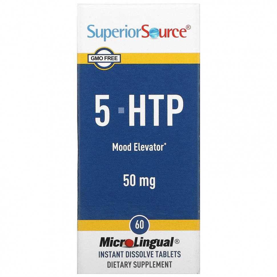 Superior Source, 5-HTP (5-), 50 , 60   MicroLingual    , -, 