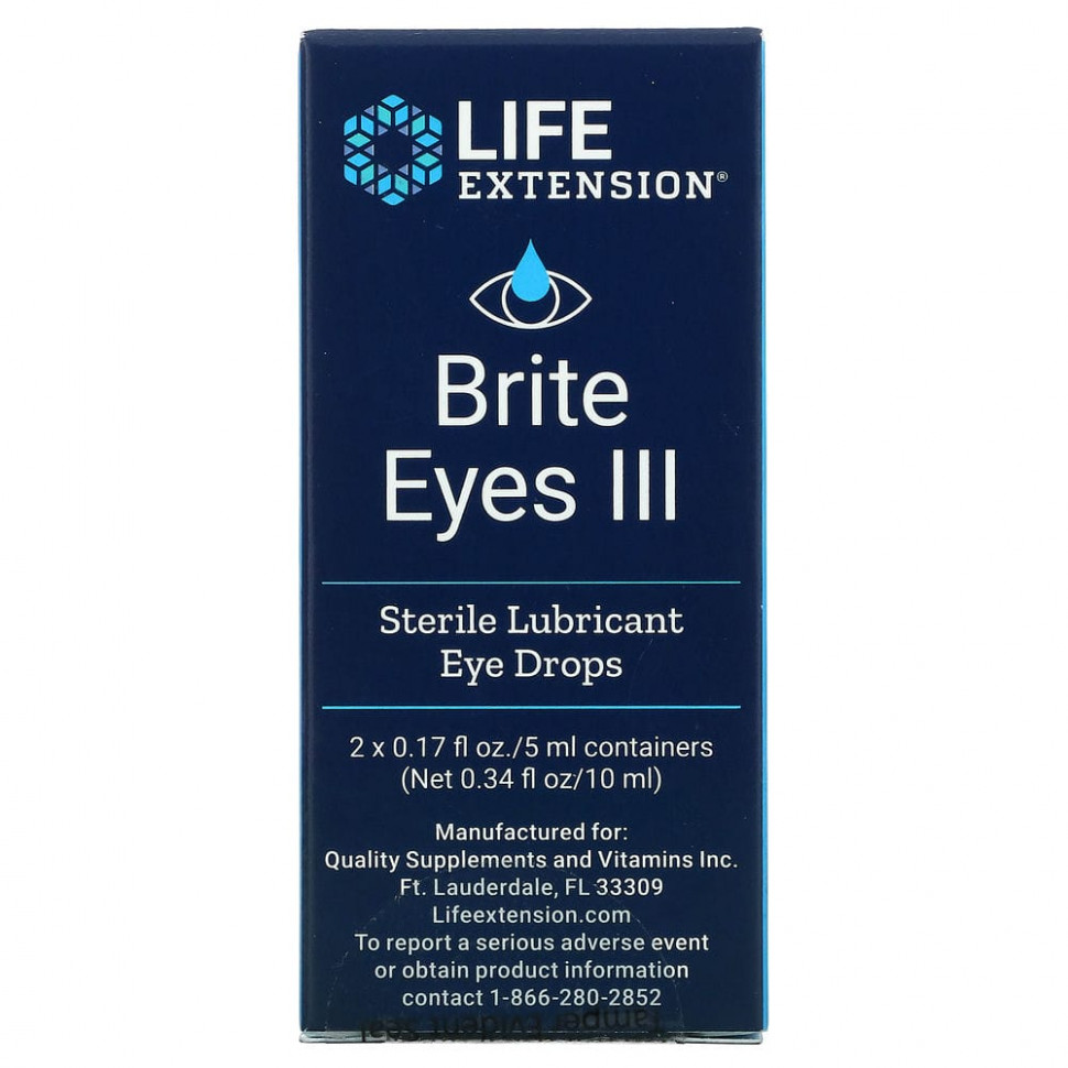  Life Extension, Brite Eyes III,  , 2 , 5  (0,17 . )   Iherb ()