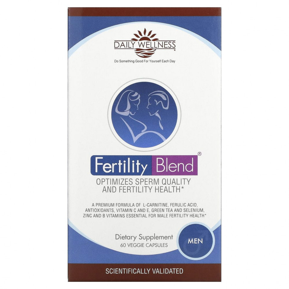 Daily Wellness Company, Ferility Blend,  , 60      , -, 