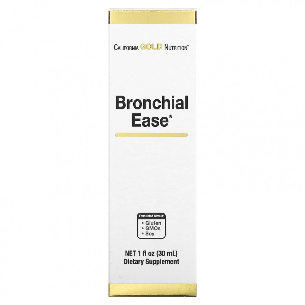  California Gold Nutrition, Bronchial Ease, 30  (1 . )  Iherb ()