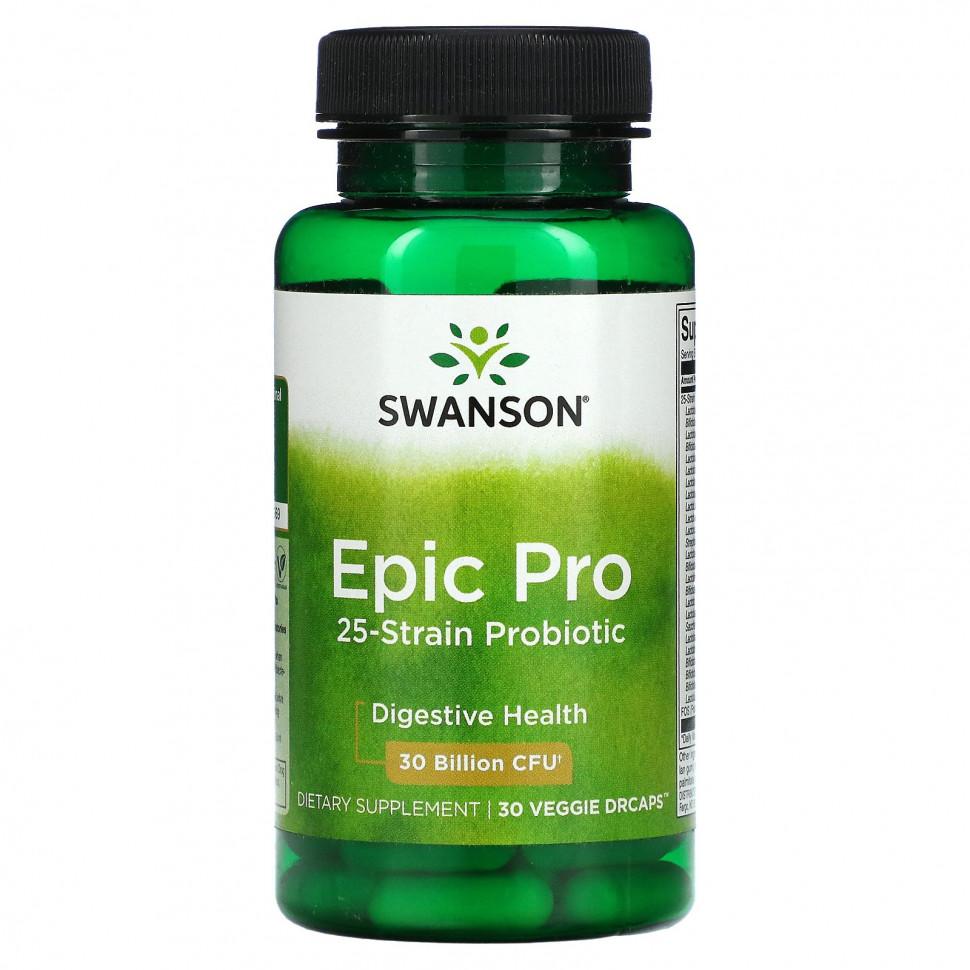  Swanson,  Epic Pro  25 ,  , 30  , 30   DrCaps  Iherb ()