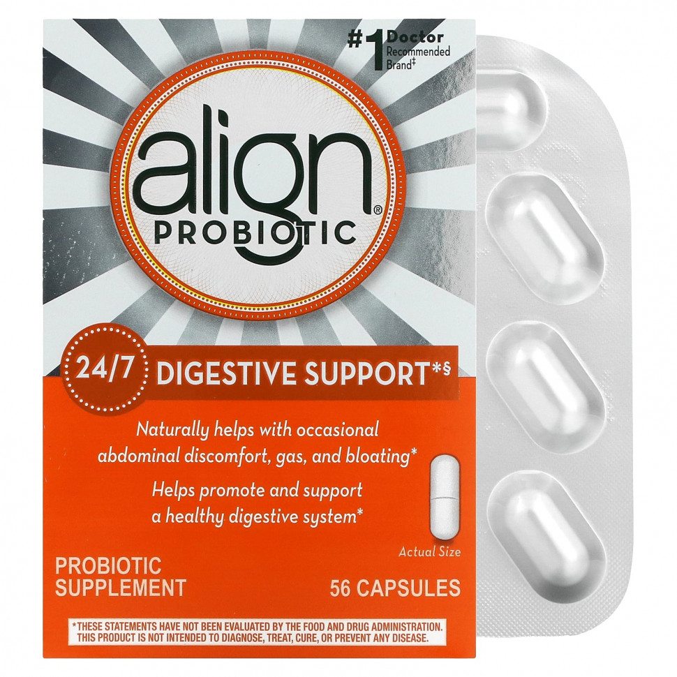 Align Probiotics,   24/7,   , 56     , -, 