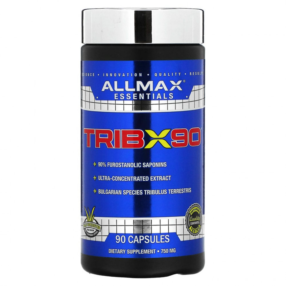 ALLMAX Nutrition, TribX90, , , 90%   , 750 , 90     , -, 