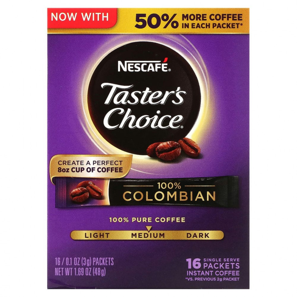 Nescaf?, Taster's Choice,  , 100% ,  , 16   3  (0,1 )    , -, 