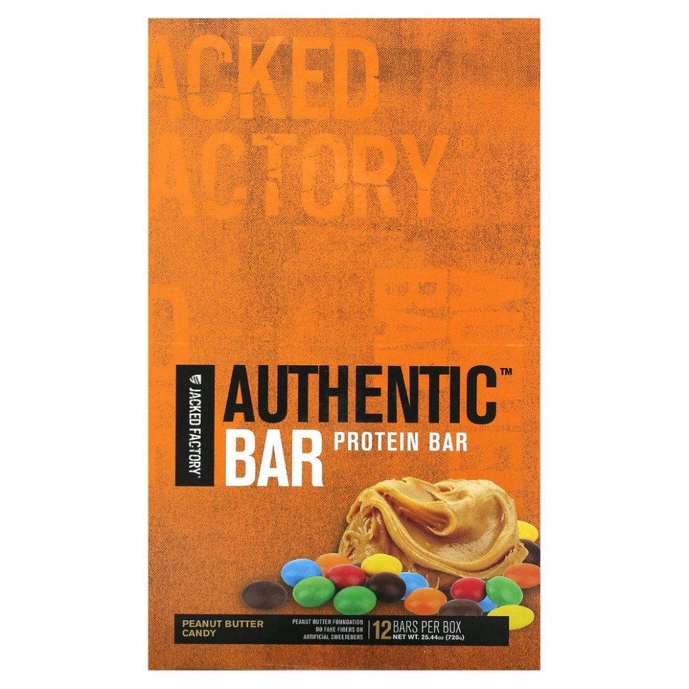  Jacked Factory, Authentic Bar,  ,    , 12   60  (2,12 )  Iherb ()