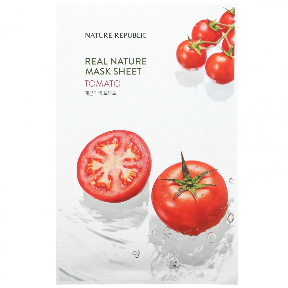 Nature Republic, Real Nature Beauty Mask Sheet,  , 1  , 23  (0,77 . )    , -, 