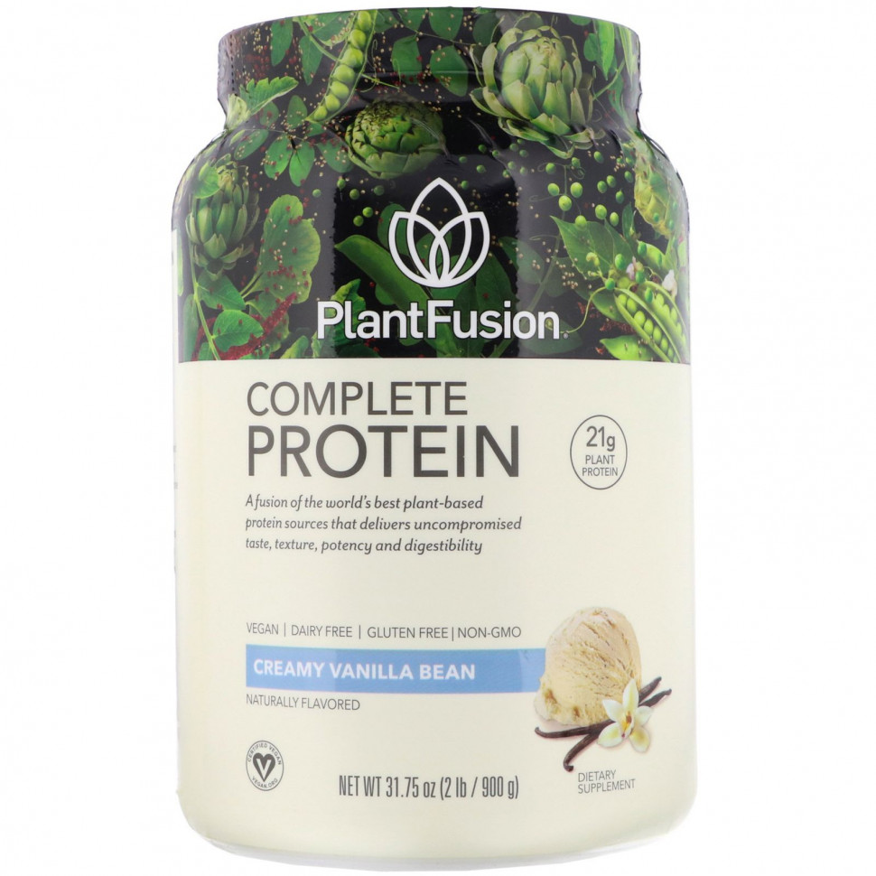 ���������� PlantFusion, Complete Protein, ��������� ������, 900 � (2 �����)  Iherb (������)