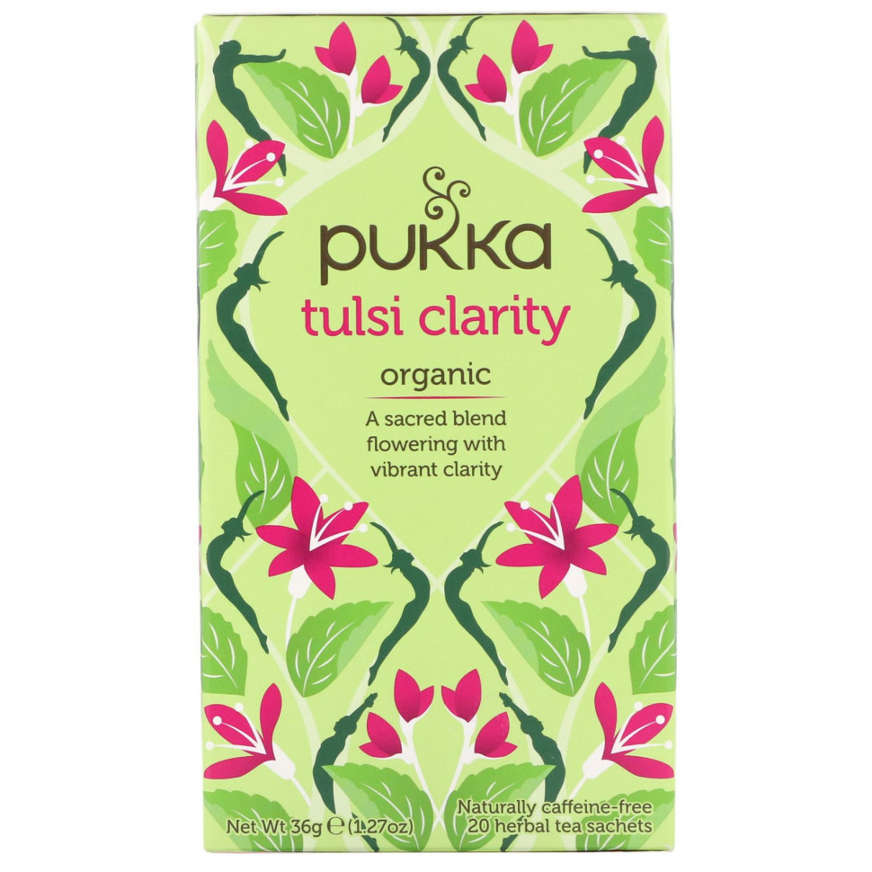 Pukka Herbs, Organic Tulsi Clarity,  , 20   , 1,27  (36 )    , -, 