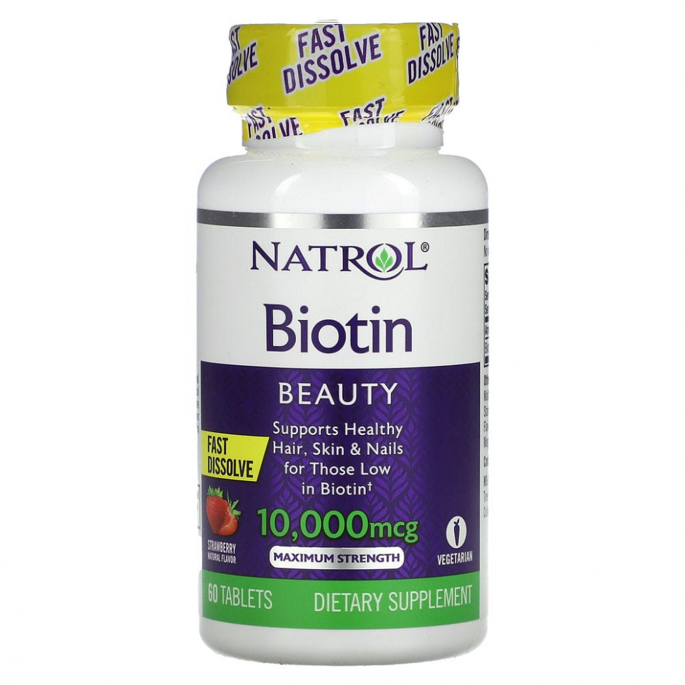 Natrol, ,  , , 10 000 , 60     , -, 