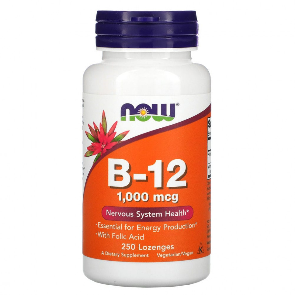 NOW Foods,  B12, 1000 , 250     , -, 