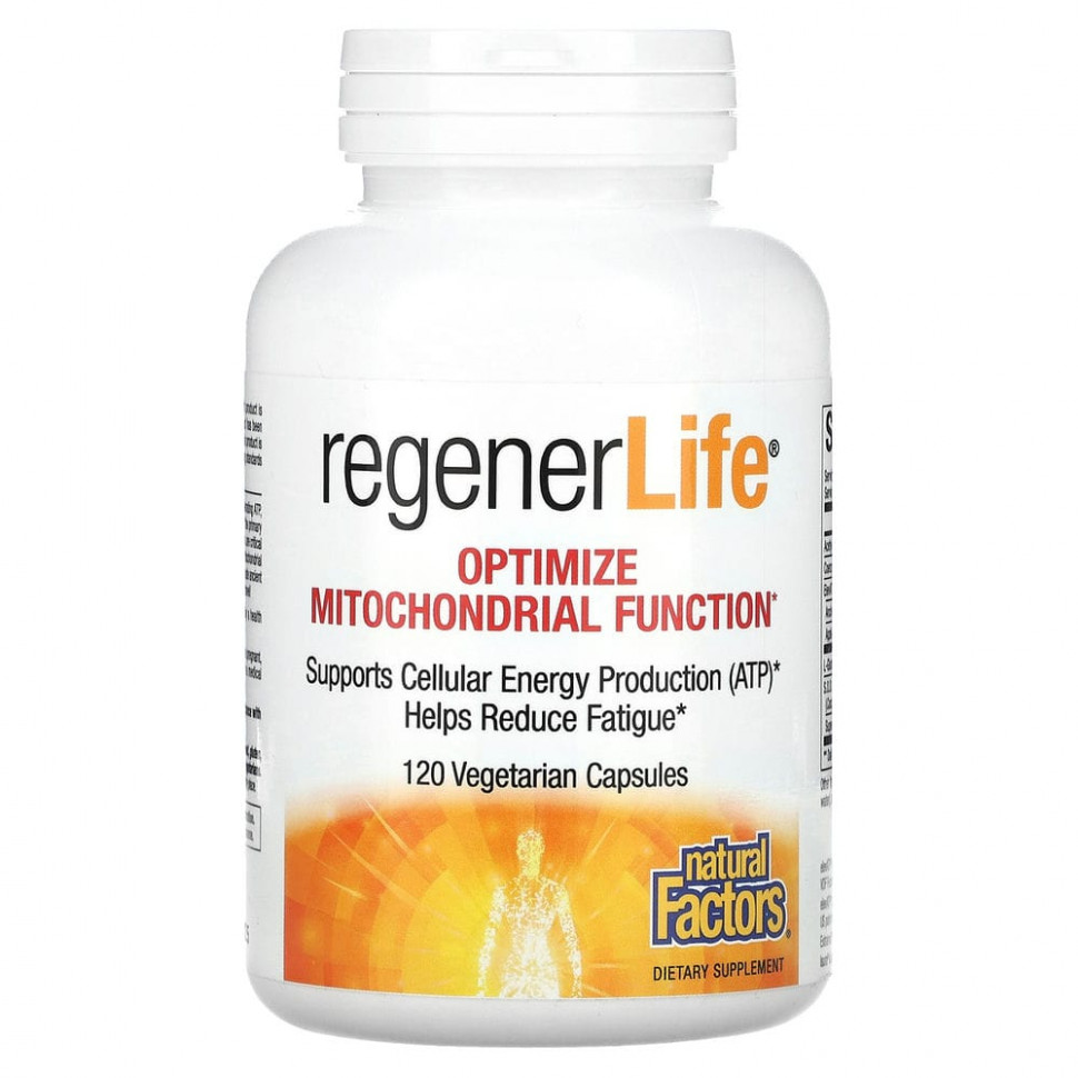 Natural Factors, RegenerLife,   , 120      , -, 