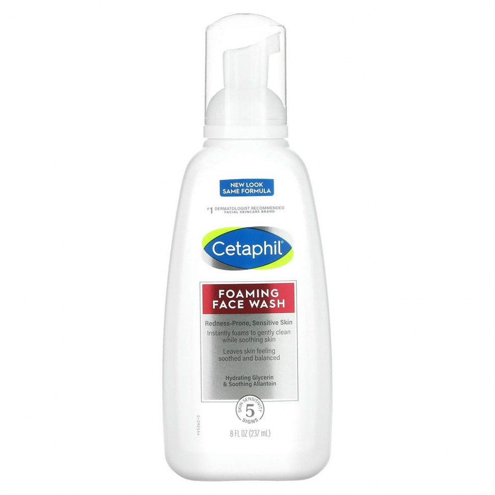 Cetaphil, Foaming Face Wash, 8 fl oz (237 ml)    , -, 