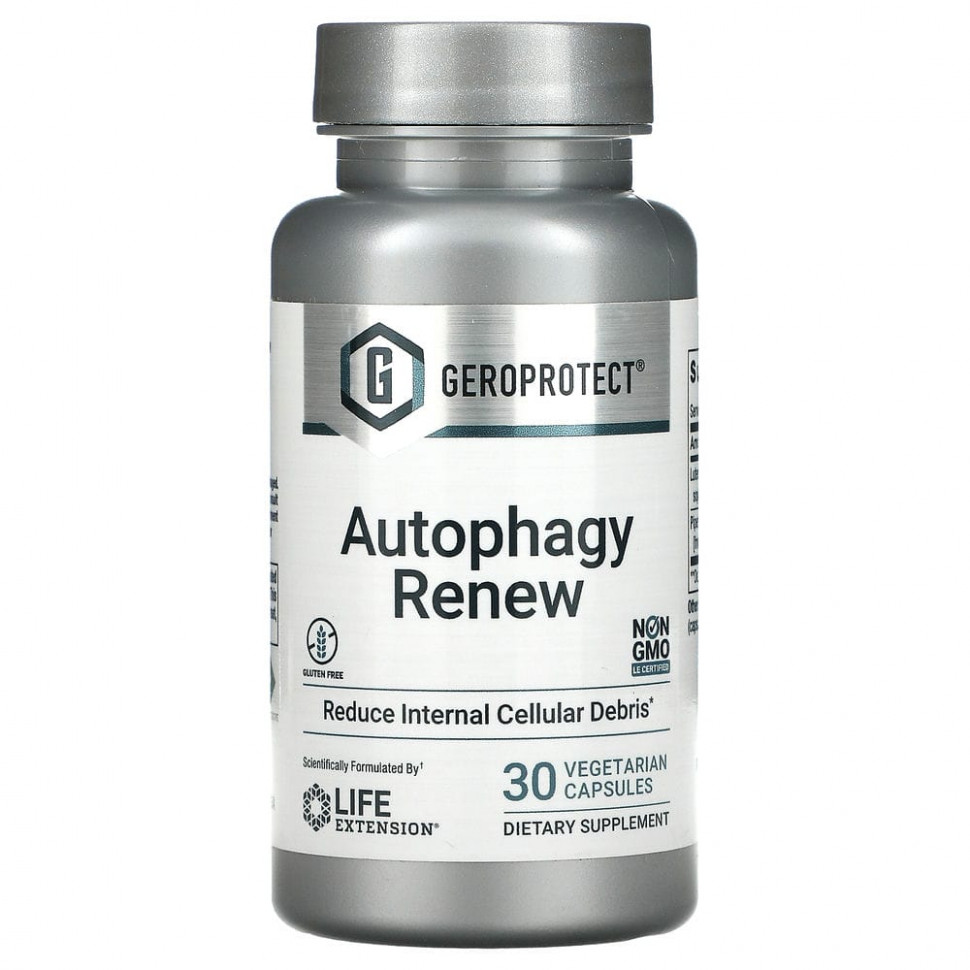 Life Extension, GeroProtect, Autophagy Renew, 30      , -, 