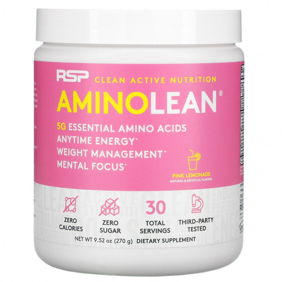 RSP Nutrition, AminoLean,       ,    , 270  (9,52 )    , -, 