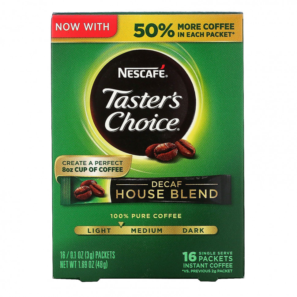 Nescaf?, Taster's Choice,  ,  ,  /  ,  , 16   3  (0,1 )    , -, 