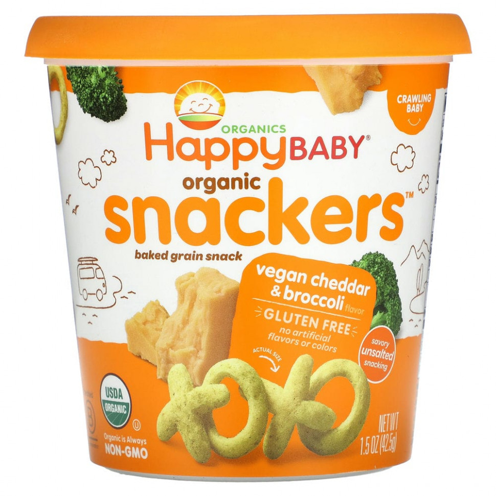 ���������� Happy Family Organics, Happy Baby, ������������ �������, ��������� ������ � ��������, 42,5 � (1,5 �����)  Iherb (������)