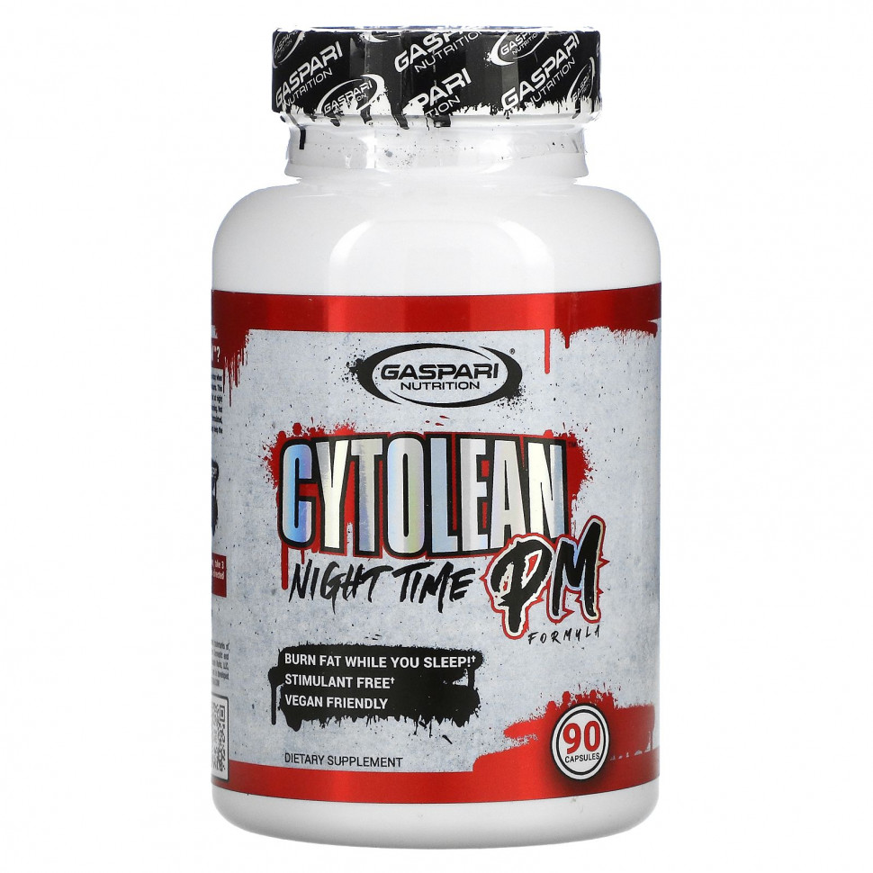 Gaspari Nutrition, Cytolean Night Time, 90     , -, 