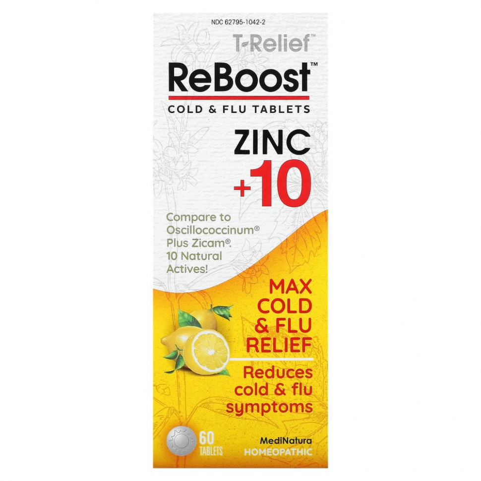 MediNatura, T-Relief, ReBoost,  + 10 ,     , 60     , -, 